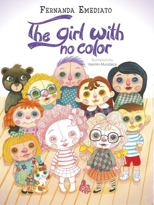 cover image of The Girl with no colour--Bilingue